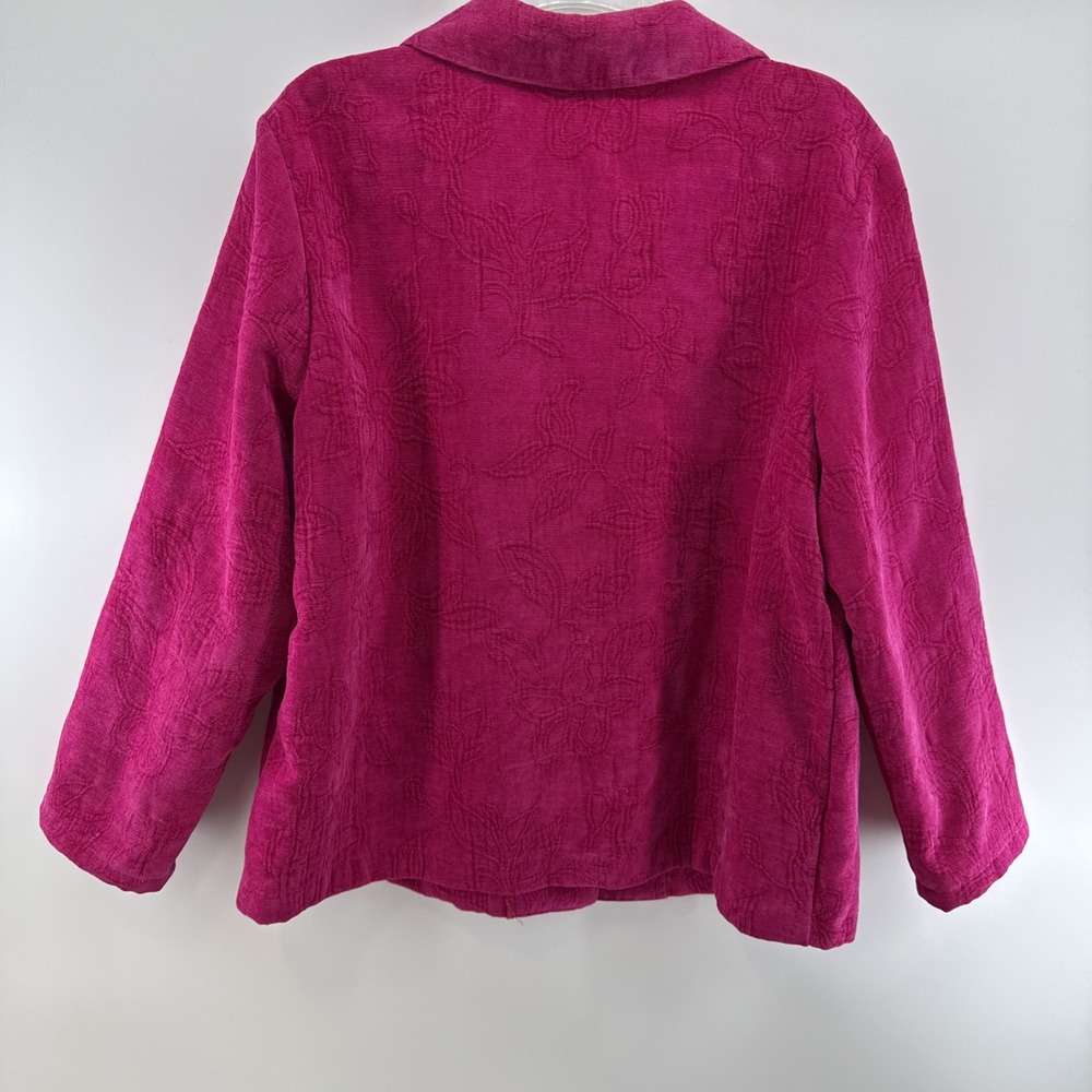 David Paul Vintage Pink‎ Jacket Size XL - Picture 5 of 8